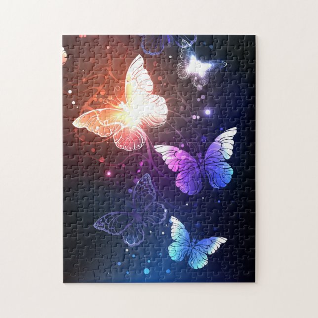 Puzzle Clowing Night Butterflies (Vertical)