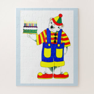 Puzzle Clown d'anniversaire