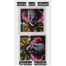 Clown effrayant mal sourire Sinistre 80s Horreur