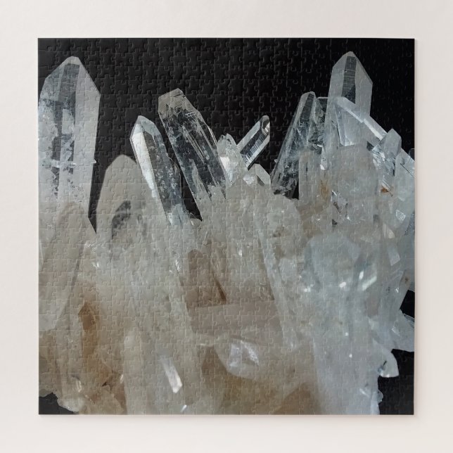 Puzzle Cluster Crystal Energy Quartz (Vertical)