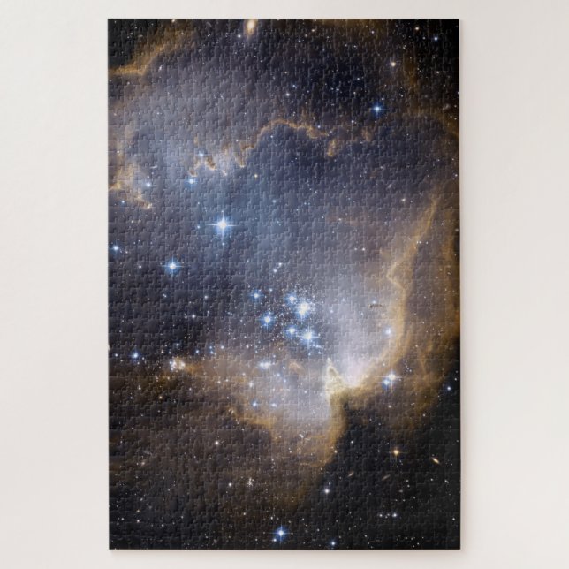 Puzzle cluster NGC 602 (Vertical)
