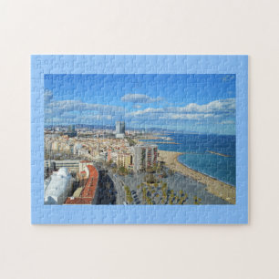 Puzzle Coastline of Barcelona
