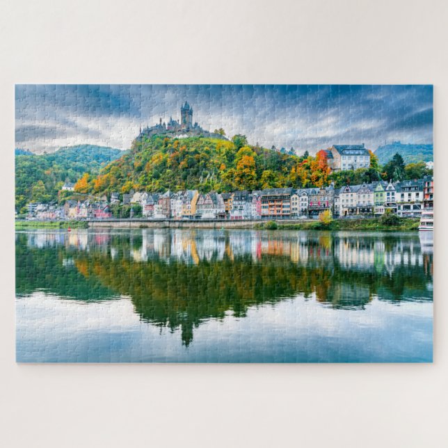 Puzzle Cochem sur Moselle Valley Allemagne (Horizontal)