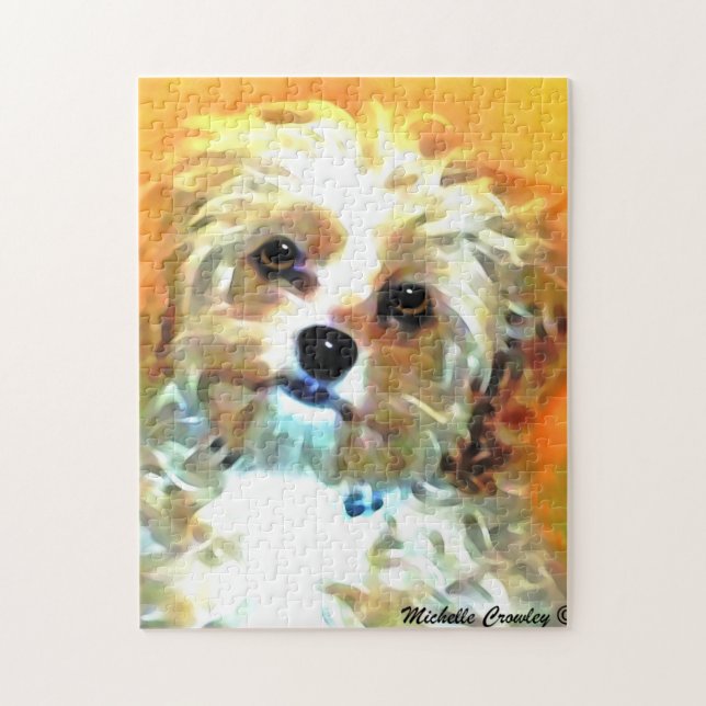 Puzzle cockapoo (Vertical)