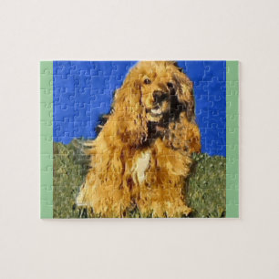 Puzzle Cocker Espagne Art