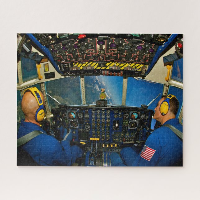 Puzzle COCKPIT HERCULES C-130T (16 x 20 POUCES) (Horizontal)