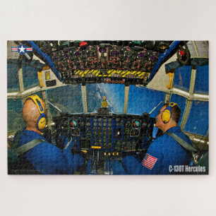 Puzzle COCKPIT HERCULES C-130T (20 x 30 POUCES)