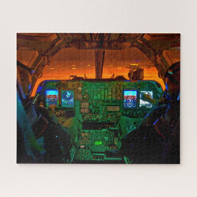 Puzzle COCKPIT LANCER B-1B (16 x 20 POUCES) (Horizontal)