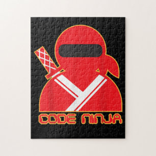 Puzzle Code Ninja Computer Coding Engineer Funny Lovers