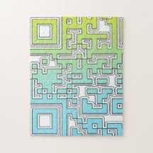 Code QR - Aqua Jaune