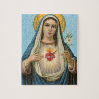 Puzzle Coeur de Marie Notre-Dame Sainte-Marie Mère de Die