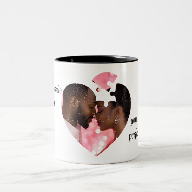 Puzzle-Coeur Design Mug (Centre)