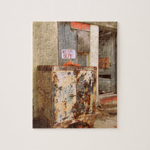 Puzzle Coffre-fort abandonné