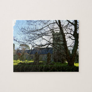 Puzzle Colan Church Près De Newquay Cornwall Angleterre