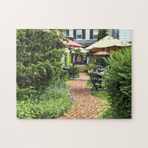 Puzzle Cold Spring NY - Dîner en plein air sur le patio