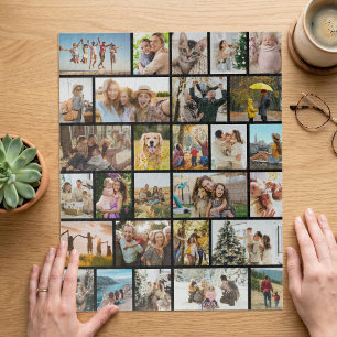 Puzzle Collage de 28 photos personnalisé