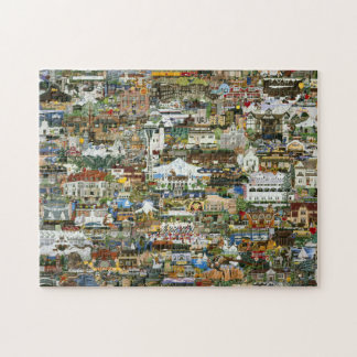 Puzzle Collage de l'Orégon et de Washington