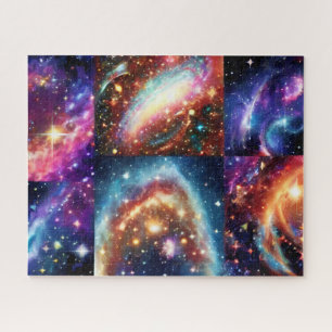 Puzzle Collage de mystères infinis de cosmos et au-delà