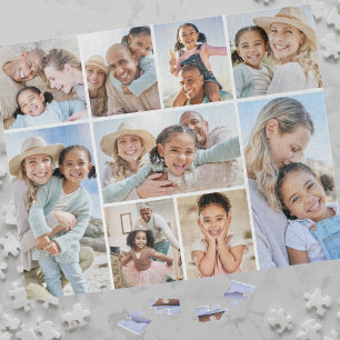 Puzzle Collage de photos de famille personnalisé
