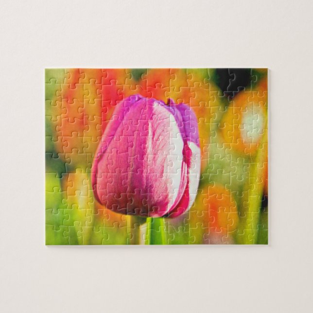 Puzzle Collage de tulipe (Horizontal)