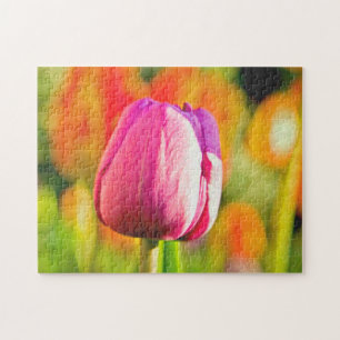 Puzzle Collage de tulipe