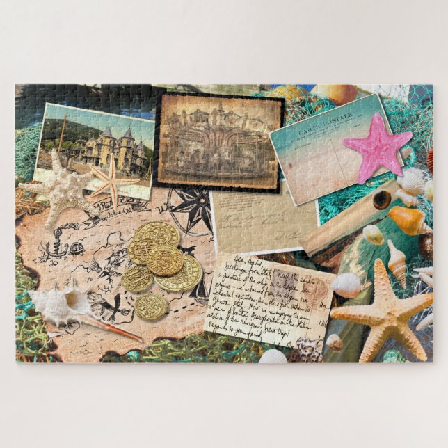 Puzzle Collage numérique Pirate Life (Horizontal)