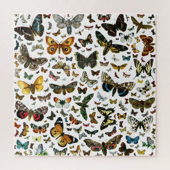 Puzzle Collage papillon - une multitude de papillons et d (Vertical)