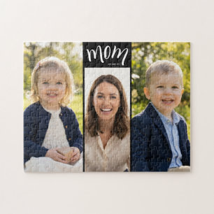 Puzzle Collage personnalisé de 3 photos - Maman noire ann