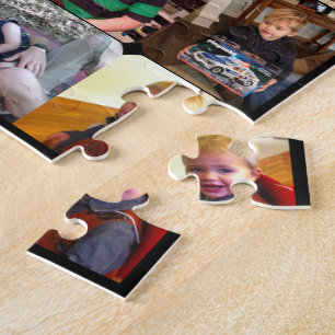 Puzzle Collage photo de famille personnalisée