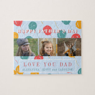 Puzzle Collage photo personnalisé amour papa cadeau Fête 