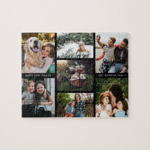 Puzzle Collage photo simple en famille Multiphoto minimal