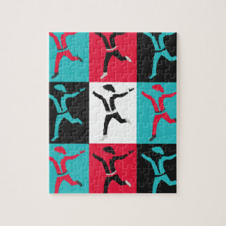 Puzzle Collection d'art de Noël de Père Noël de bruit