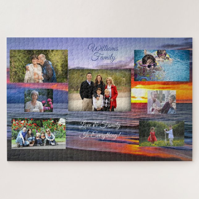 Puzzle Collection famille Sunset 1739 (Horizontal)