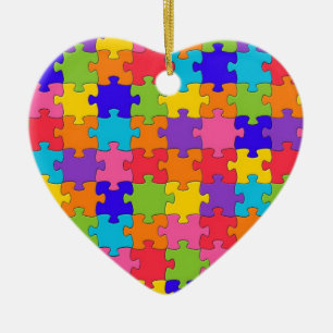 Puzzle Collection Keramik Ornament