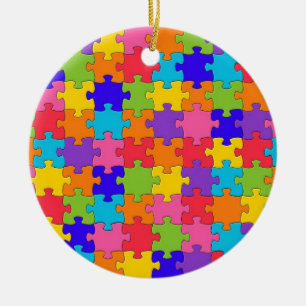 Puzzle Collection Keramik Ornament