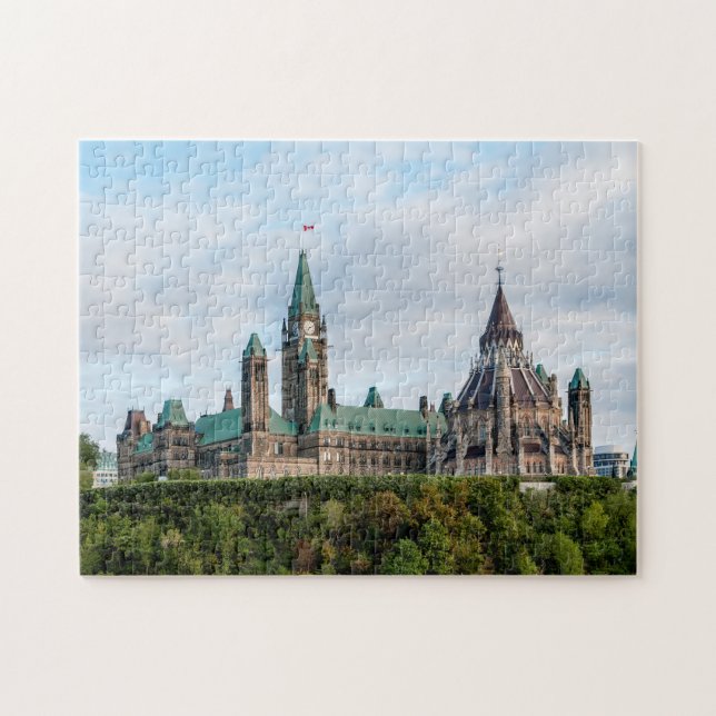 Puzzle Colline du Parlement à Ottawa - Ontario, Canada (Horizontal)