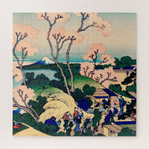 Puzzle Colline Goten-Yama, Shinagawa sur les Tokaido Japo