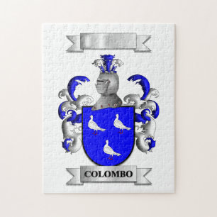 Puzzle Colombino Nom de famille italien et blason