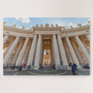 Puzzle Colonnade de Bernini, place Saint-Pierre, Rome, It