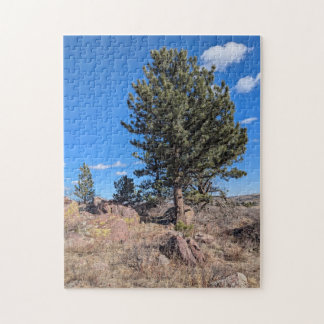 Puzzle Colorado Landscape along Flatirons Trail 