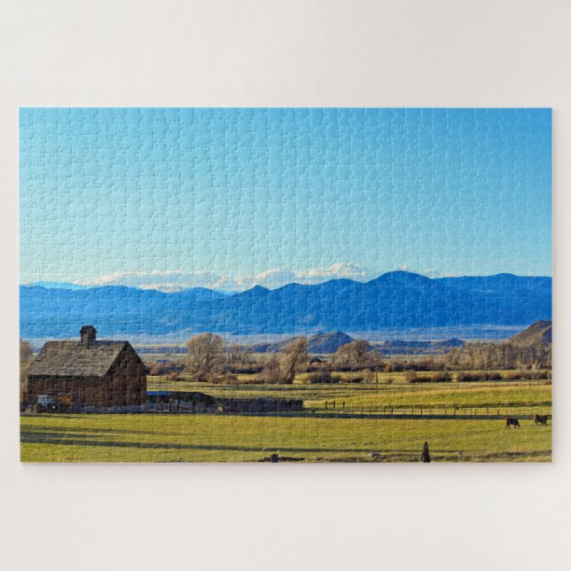 Puzzle Colorado Mountain Farm - 20x30 - 1014 pcs. (Horizontal)