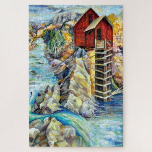 Puzzle Colorado Rocky Mountains River Crystal Mill