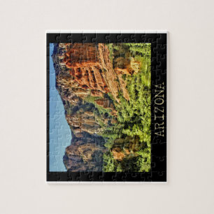 Puzzle coloré de paysage de l'Arizona