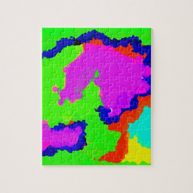 Puzzle Colorful art Multicolor Abstract 2020 (Vertical)