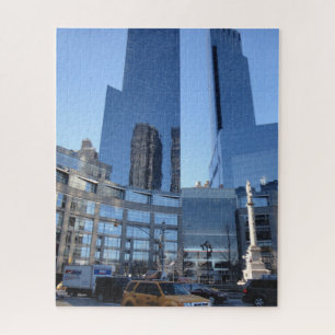 Puzzle Columbus Circle Architecture New York City NYC