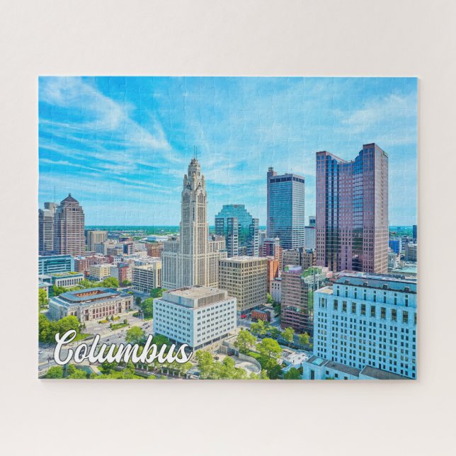 Puzzle Columbus, Ohio, États-Unis (Horizontal)