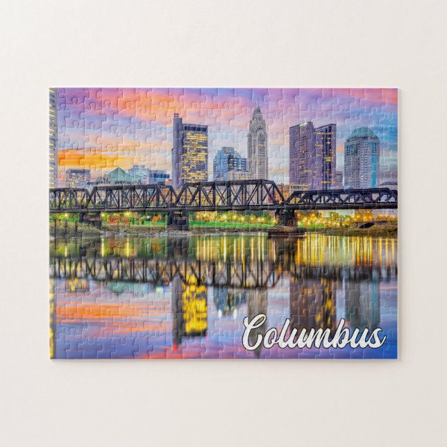 Puzzle Columbus, Ohio, USA (Horizontal)