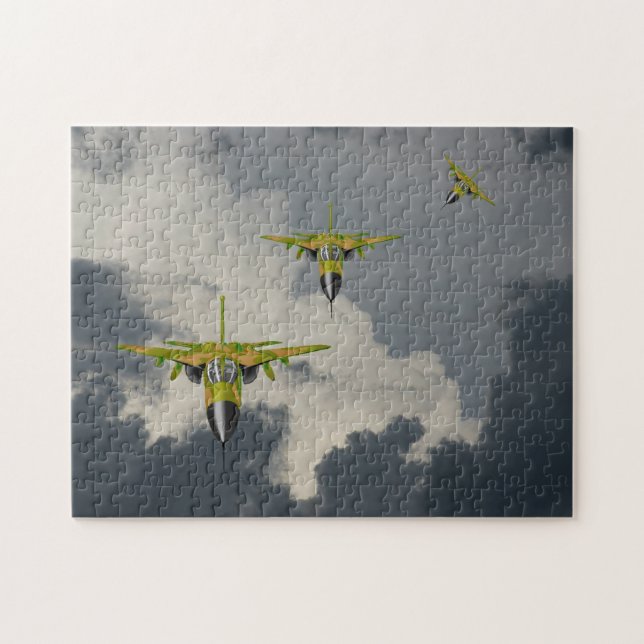 PUZZLE COMBATTANTS F111 DANS VOTRE VISAGE (Horizontal)