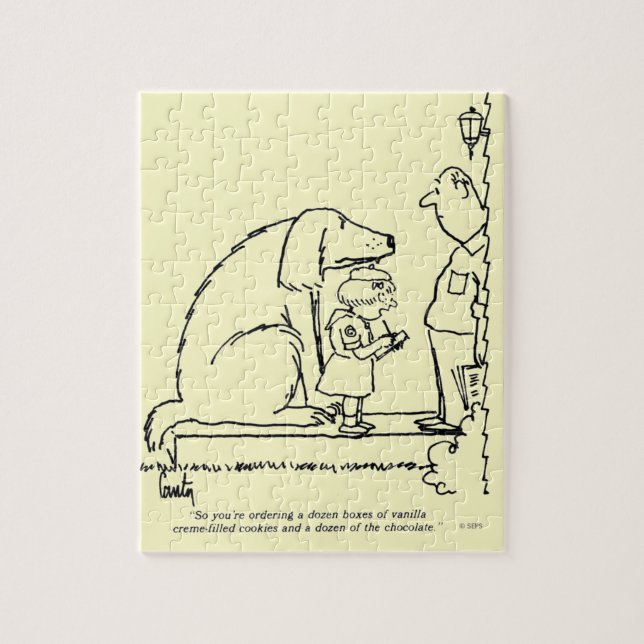 Puzzle Commande de cookies (Vertical)