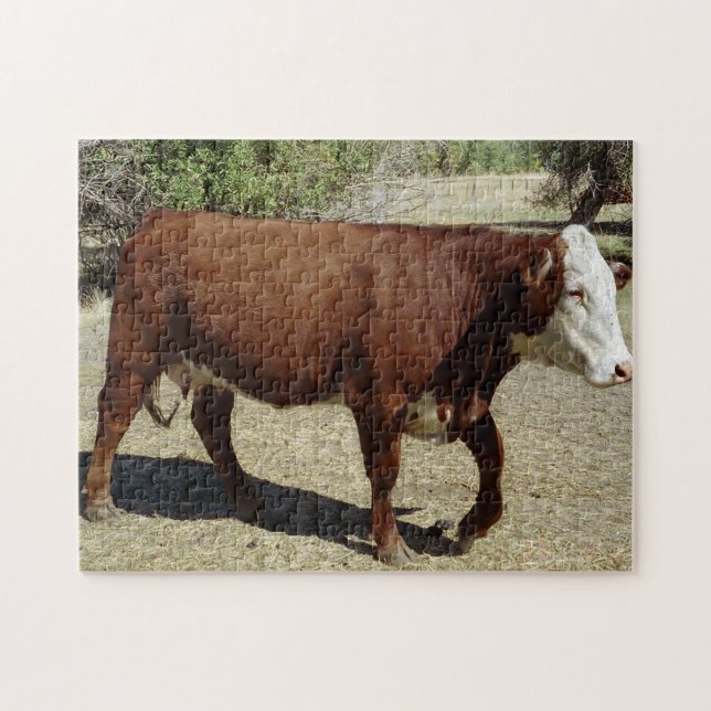 Puzzle Comment maintenant vaches Brown (Horizontal)